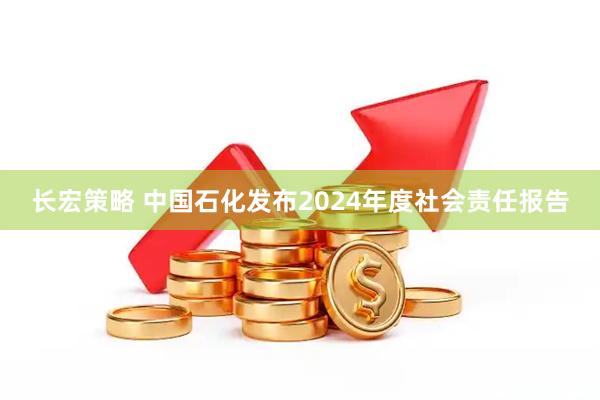 长宏策略 中国石化发布2024年度社会责任报告